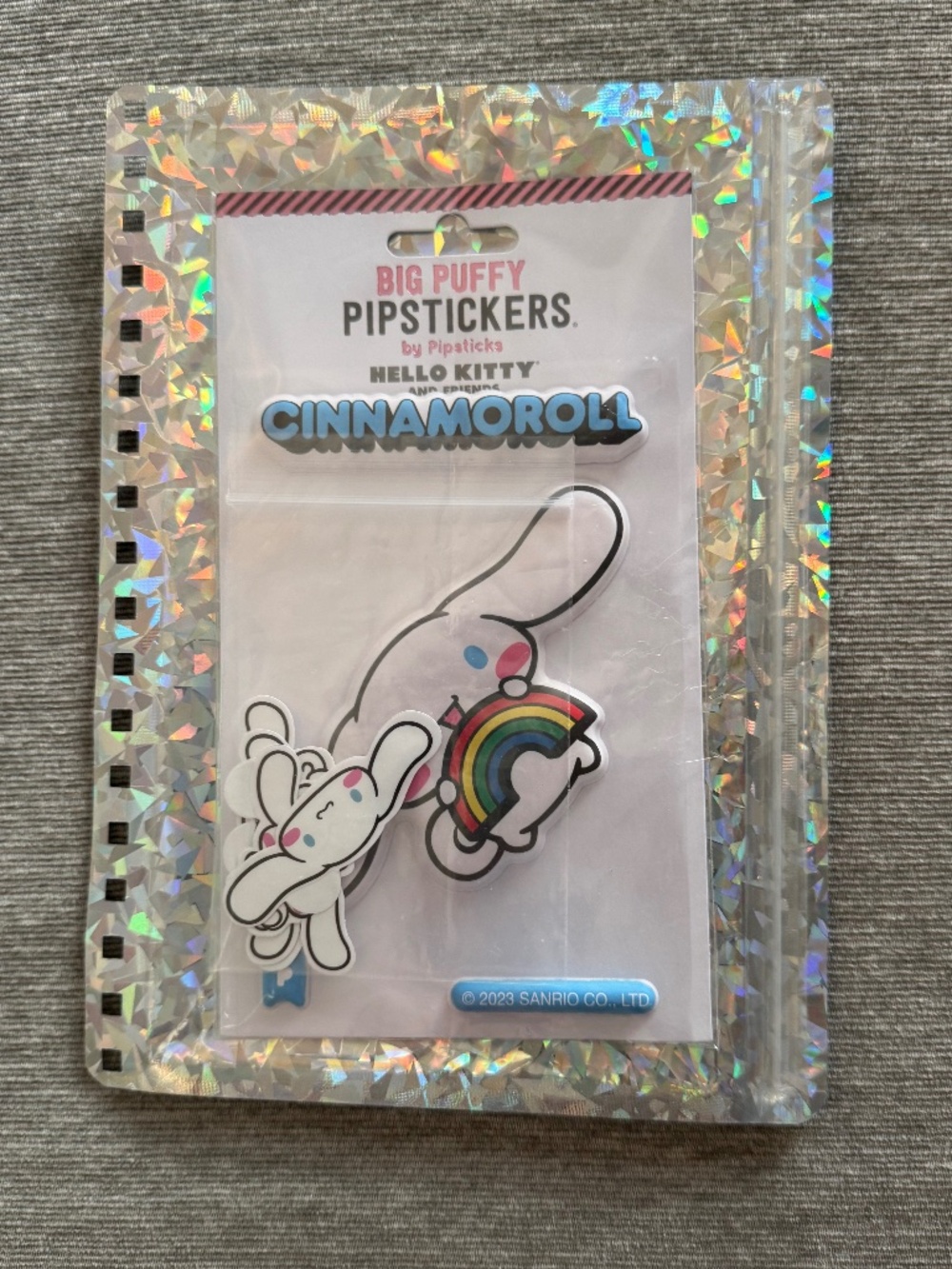 Picksticks Pipstickers Sanrio Cinnamoroll Big Puffy Multi Sticker Set